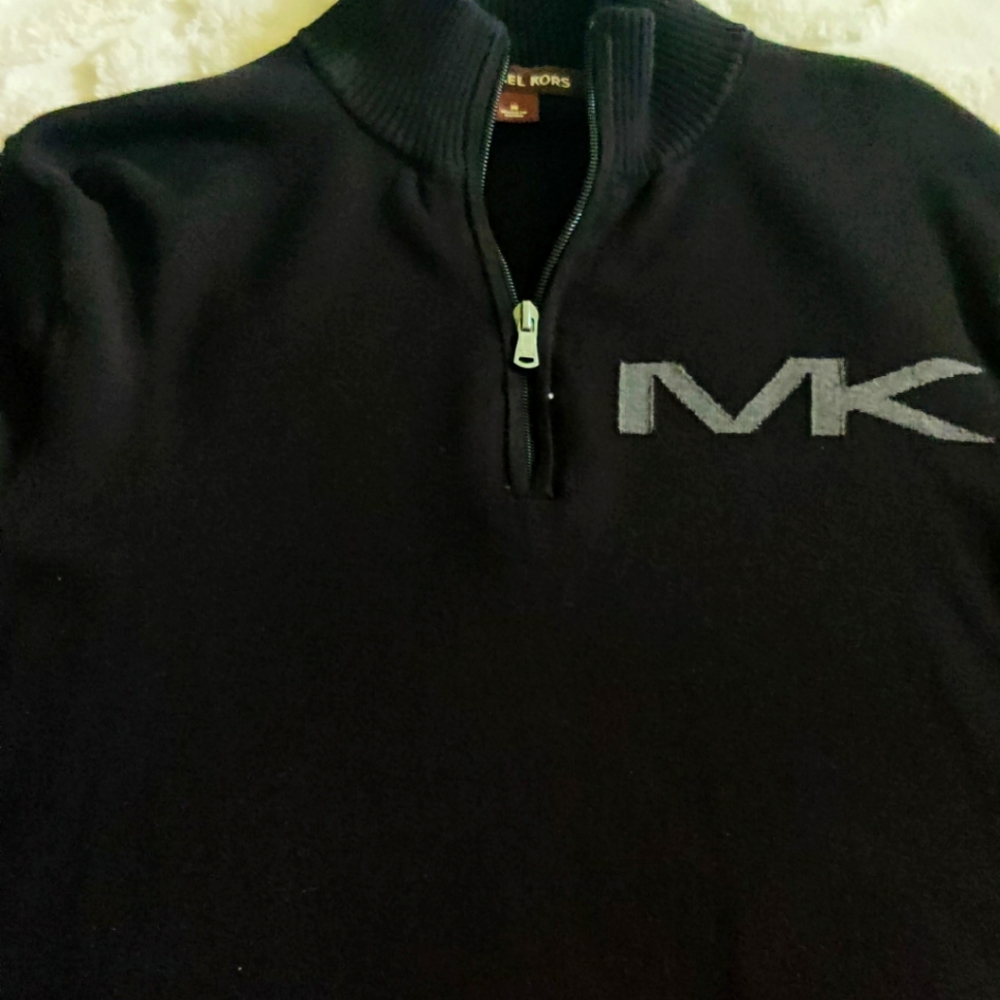 MK Black men's sweater